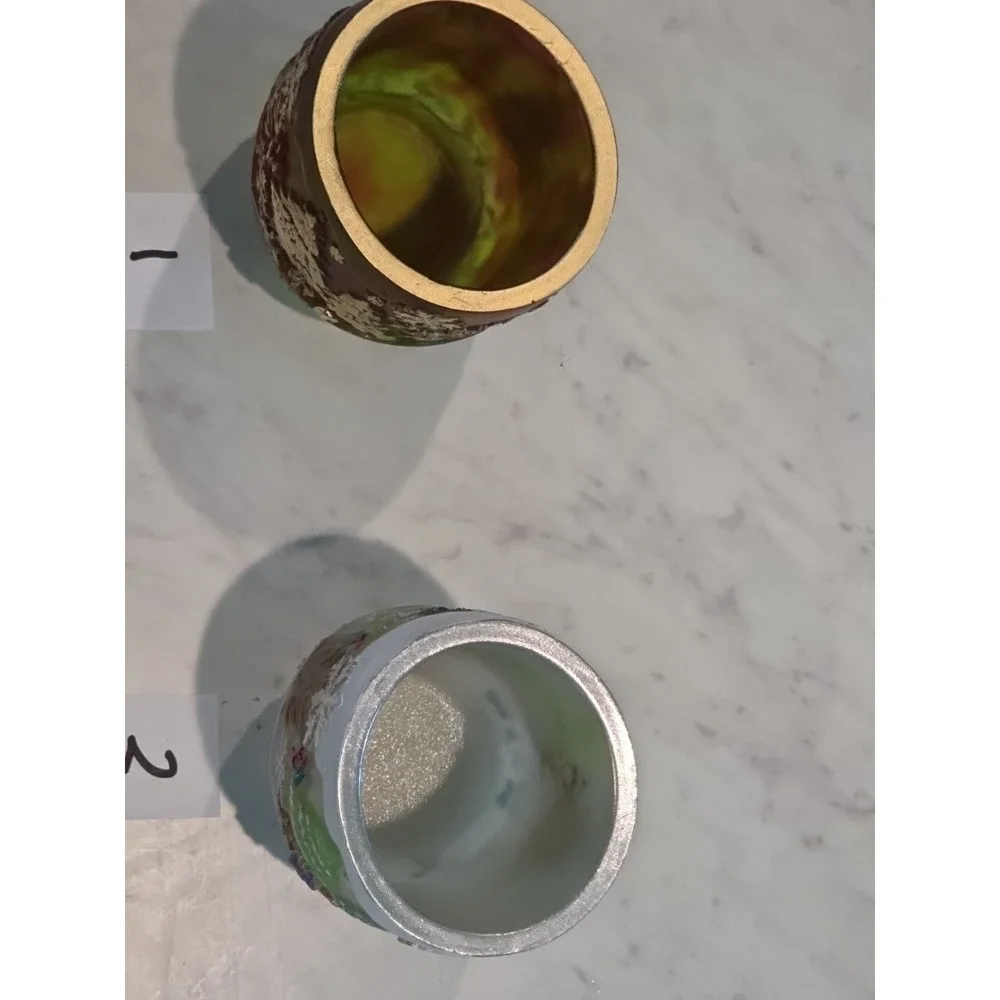 Handmade Resin Tea Light Holder Money Keys Trinkets Decoration Gift